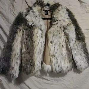 Hype faux coat